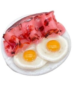 Repas œufs, bacon, saucisse