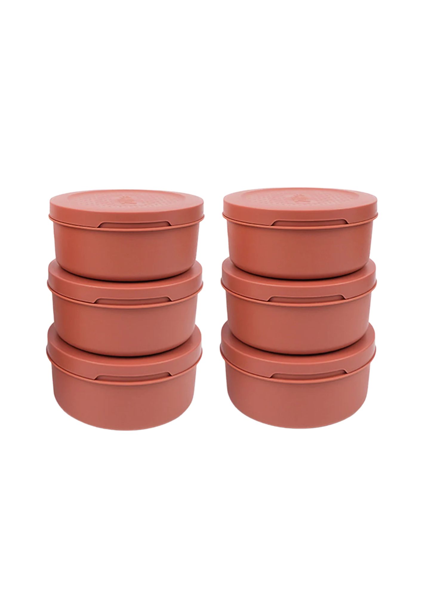ZIIPA – SET DE 6 BOITES A PATONS SPETINA TERRACOTTA