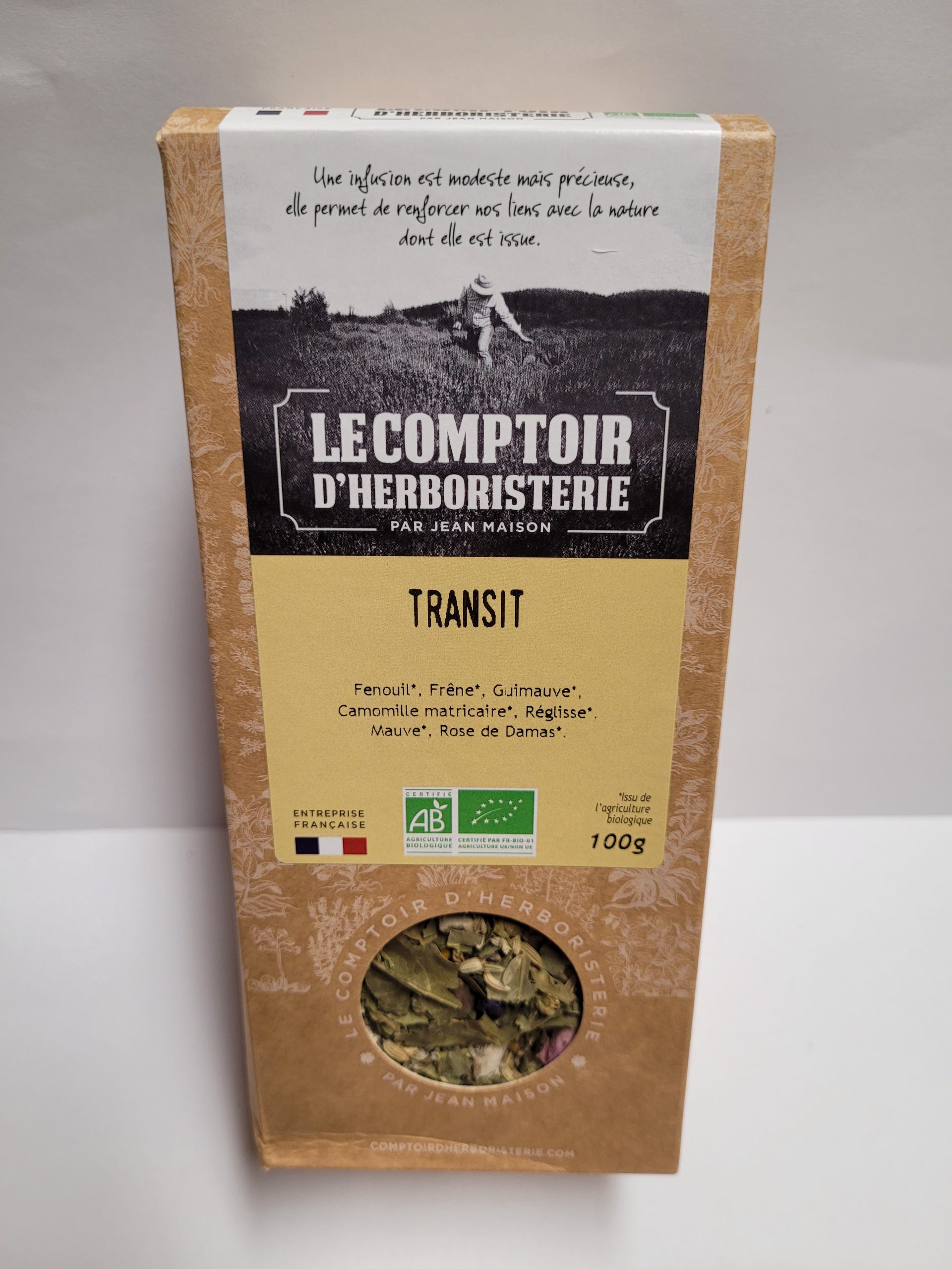 TISANE POUR TRANSIT BIO 100g net – Image 2