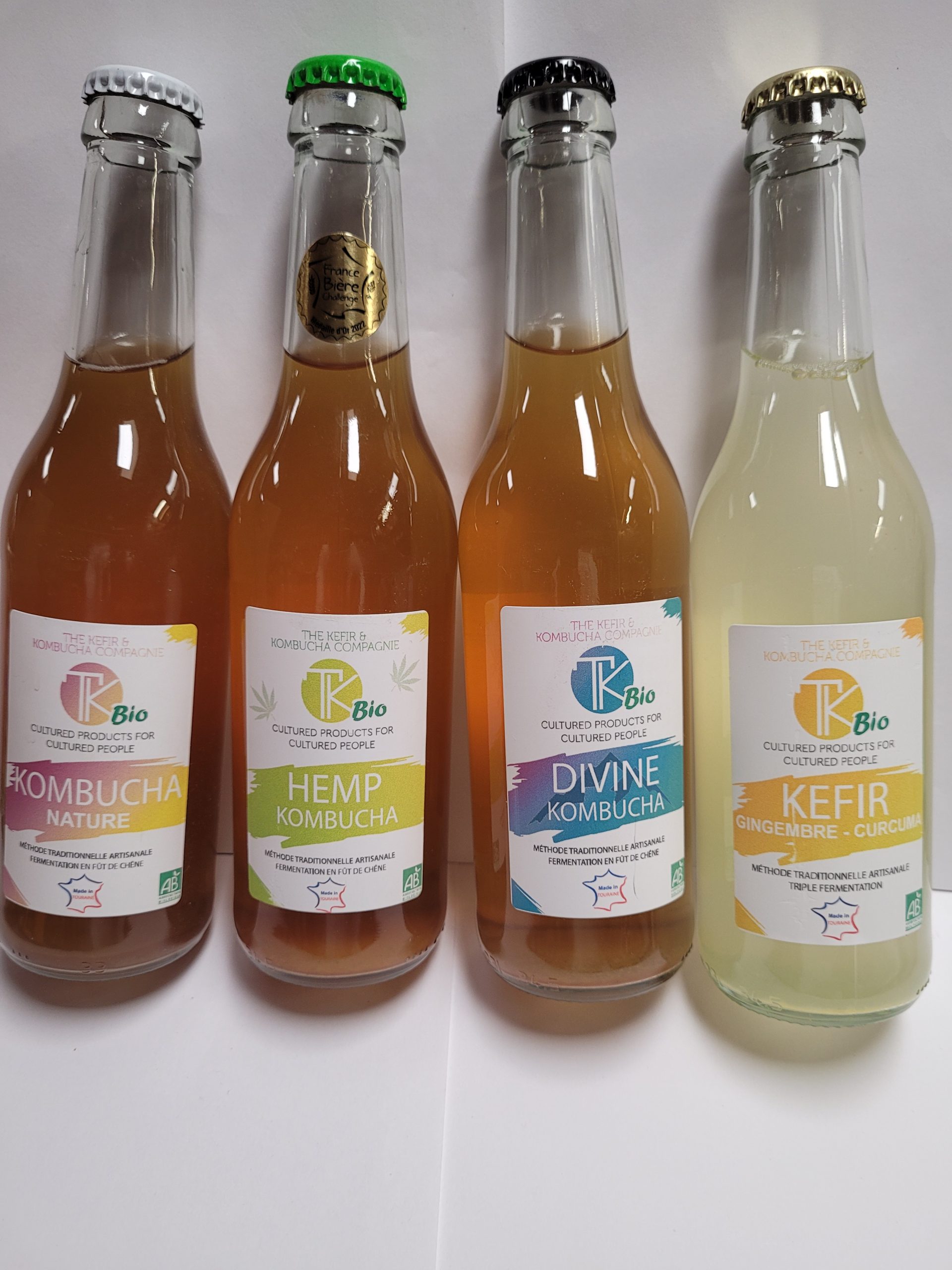 KOMBUCHA NATURE BIO 33cl net TOURAINE FRANCE – Image 2