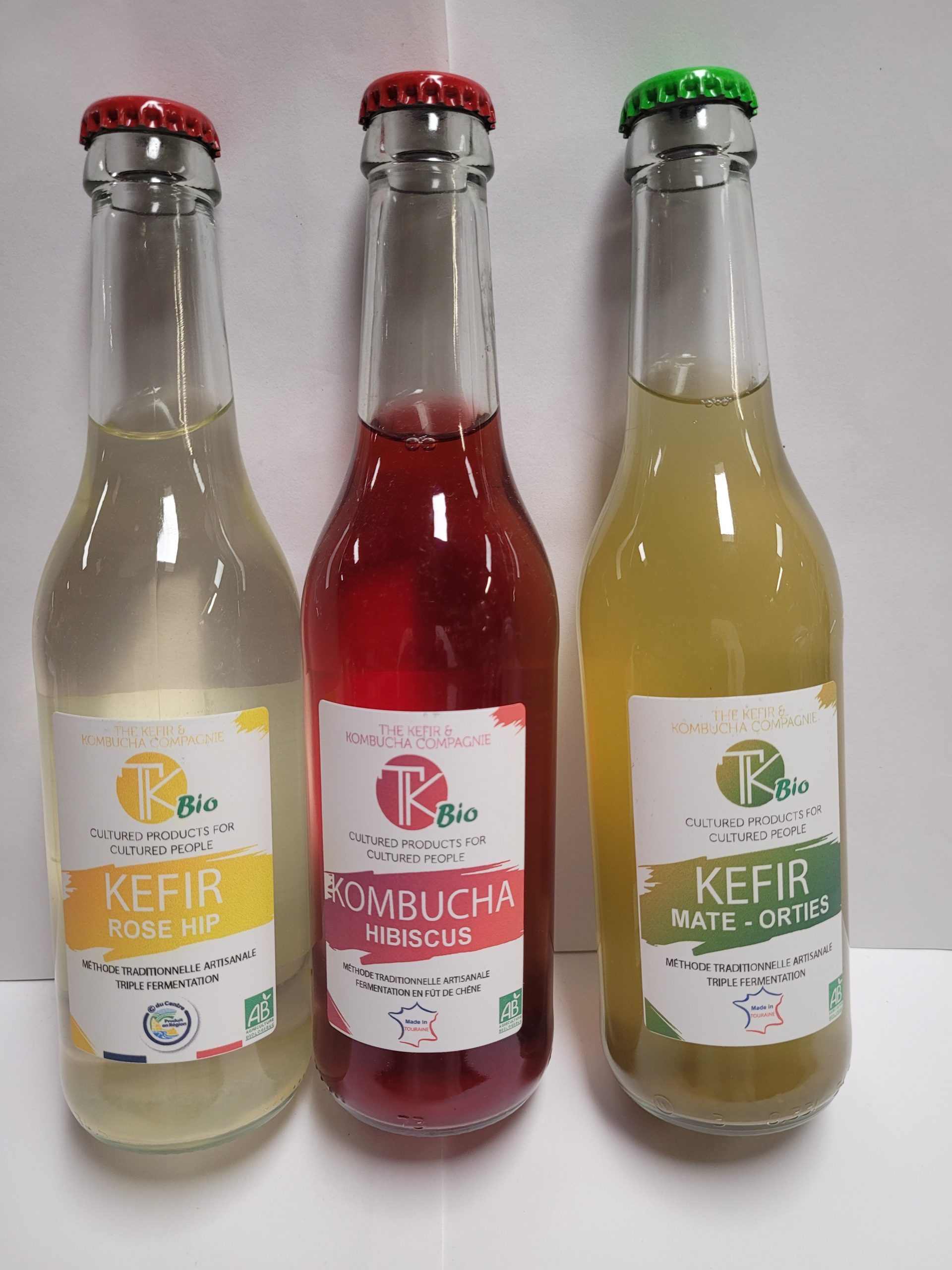 KOMBUCHA NATURE BIO 33cl net TOURAINE FRANCE – Image 3
