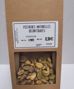 PISTACHES NATURELLES DECORTIQUEES
