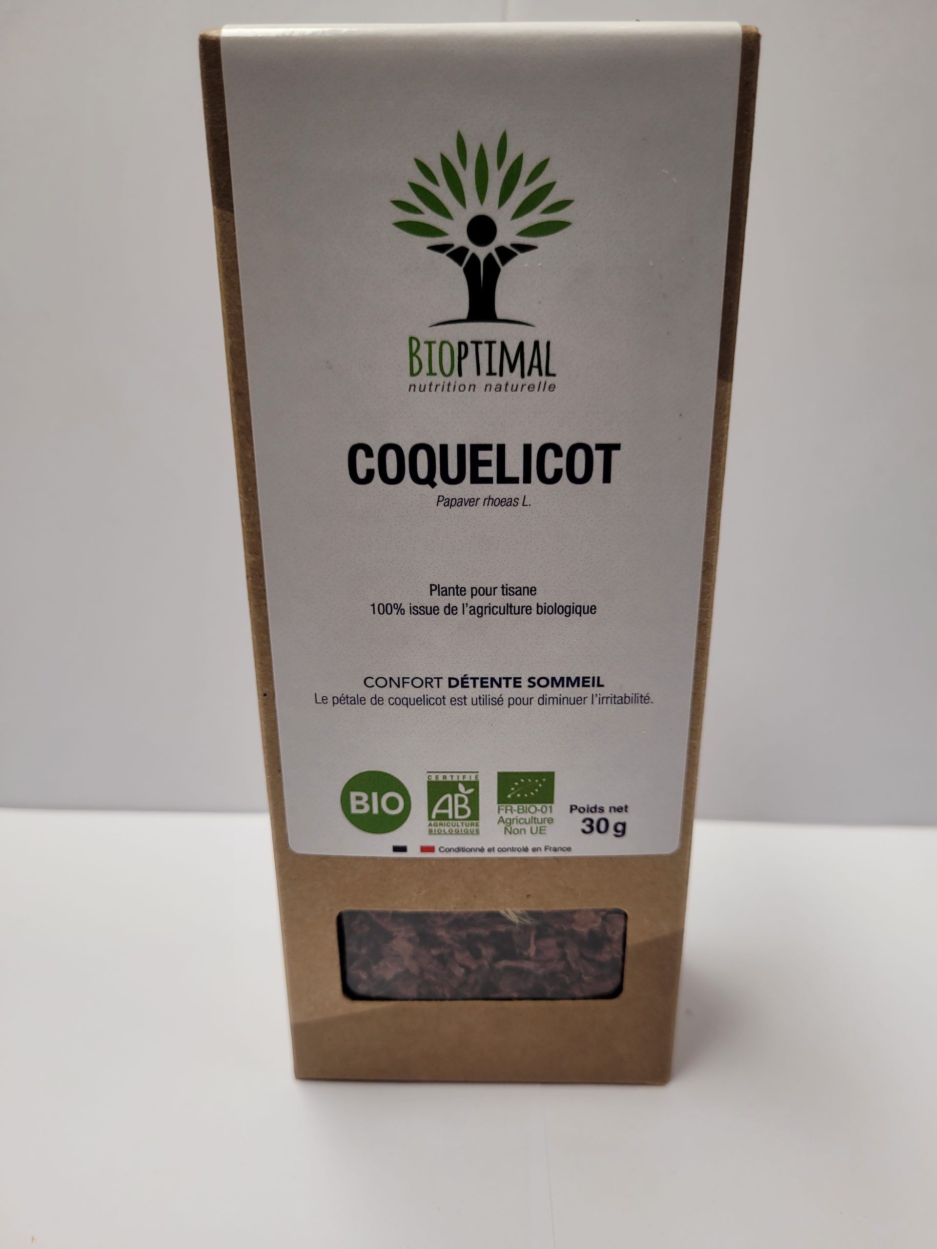 TISANE COQUELICOT BIO 30g net FRANCE – Image 4