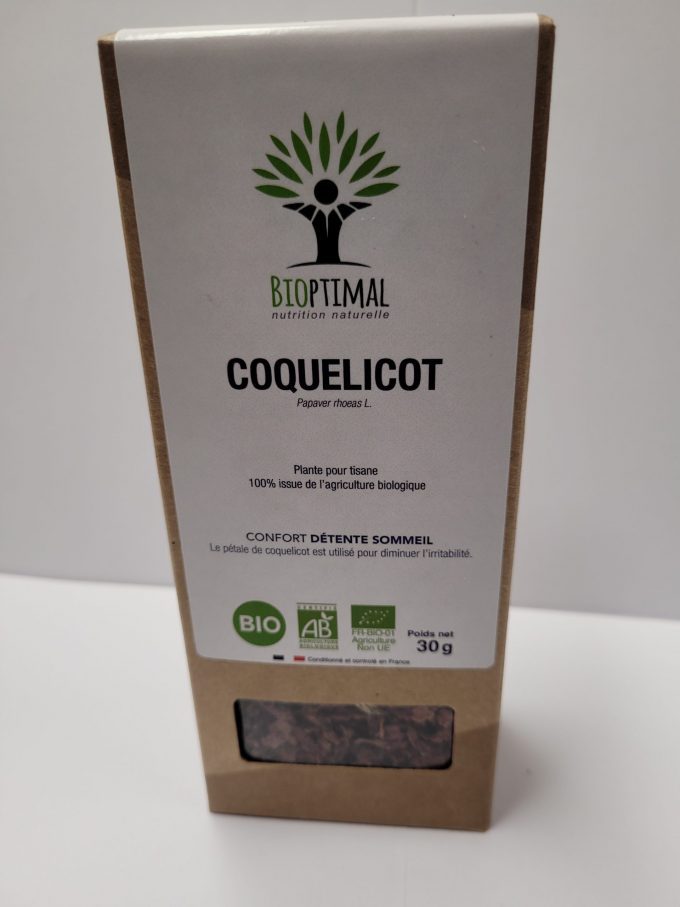 TISANE COQUELICOT BIO 30g net FRANCE – Image 5