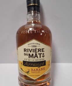 LIQUEUR AU RHUM BANANE VANILLE  70cl net ILE DE LA RÉUNION