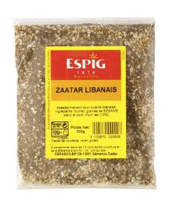 ESPIG ZAATAR LIBANAIS 100GR