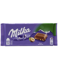 MILKA HAZELNUTS 100GR