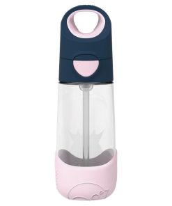 B.BOX – GOURDE EN TRITAN AVEC PAILLE – INDIGO ROSE- 450ML