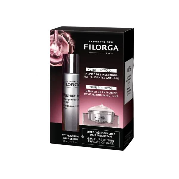 FILORGA COFFRET NCEF REVITALIZE SERUM 30ML + NCEF REVITALIZE CREME 15ML OFFERTE