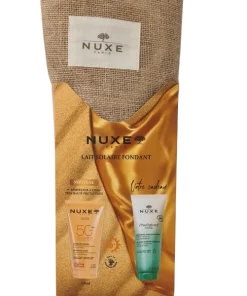NUXE SUN LAIT FONDANTE SPF50 + PRODIGIEUX NEROLI DOUCHE  200ML & SAC OFFERTS