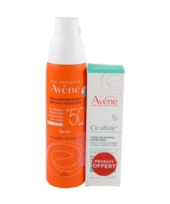 AVENE ECRAN SPRAY SPF50+ 200ml + CICALFATE CREME 40ML OFFERTE