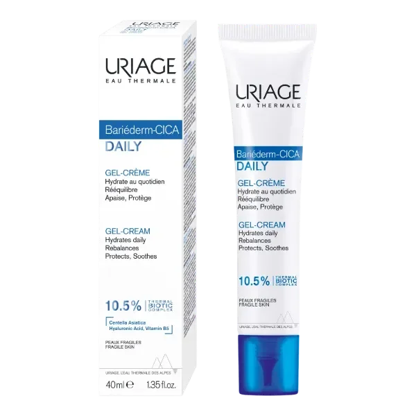 URIAGE BARIEDERM CICA-DAILY GEL CR P/FRAGILES 40ML