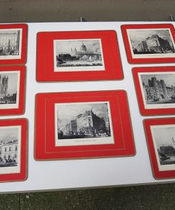 8 Anciens Sets de Table Pimpernel – British Heritage