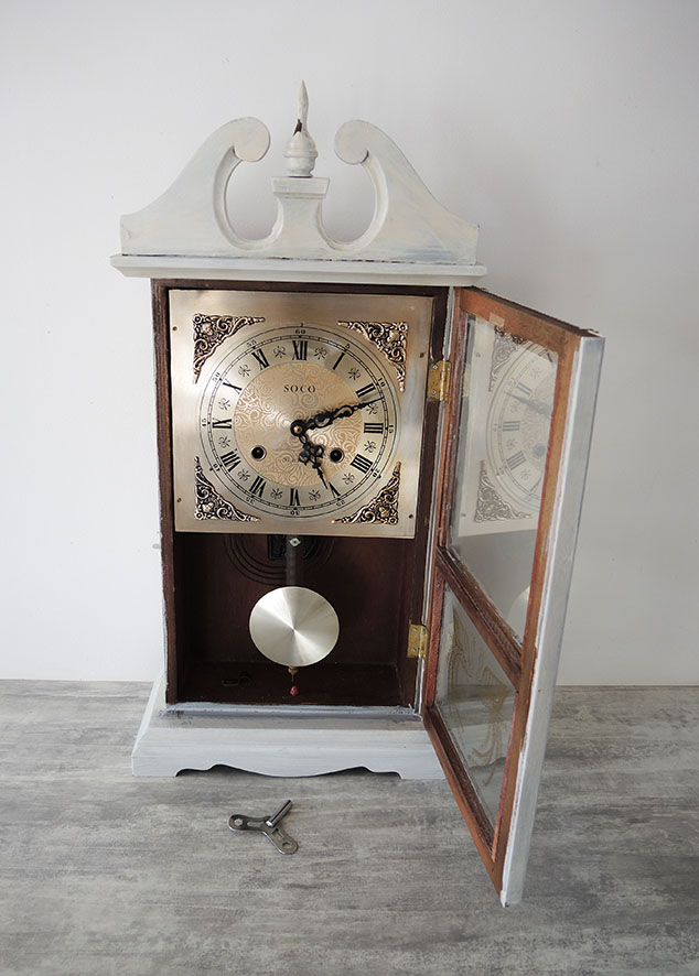 Ancienne Horloge à Pendule à Poser ou à Accrocher – Image 2