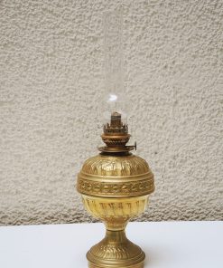 Ancienne Lampe à Pétrole XL en Laiton