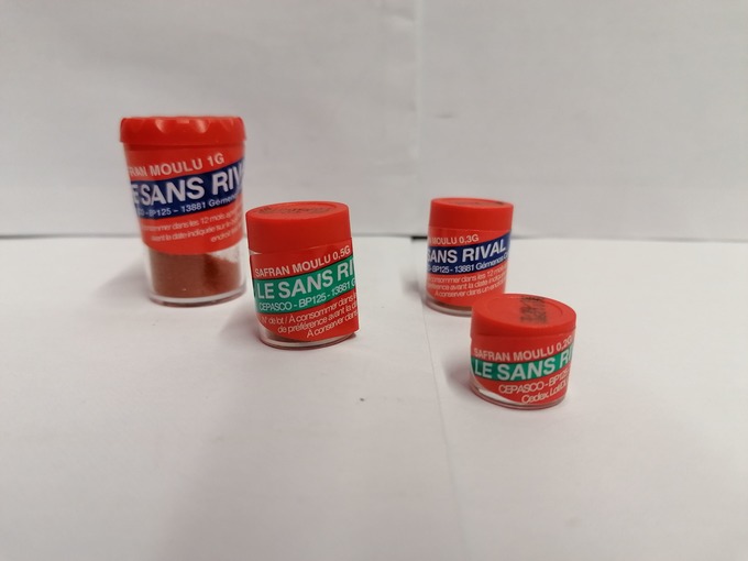 SAFRAN EN POUDRE 1g MAROC
