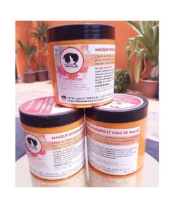 Masque Nourrissant et Hydratant au Gingembre et à l&rsquo;Huile de Palme Rouge – 506 g