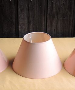 3 Abat-Jour Vintage Pêche NEUFS D25,1 cm