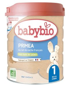 BABYBIO – LAIT BIO INFANTILE PRIMEA 1 POUR NOURRISSON ET BEBE AVANT 6 MOIS 800G