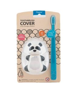 FLIPPER – BROSSE A DENT AVEC COUVERCLE PANDA