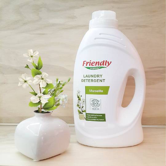 FRIENDLY ORGANIC – LIQUIDE LESSIVE BEBE MARSEILLE 100% NATUREL 1L