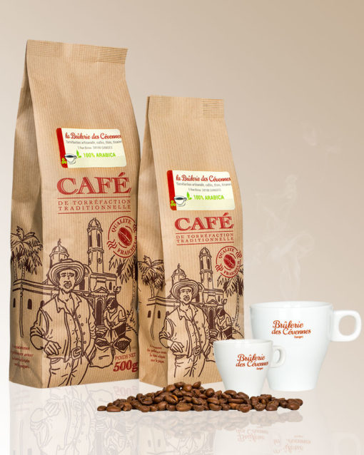 CAFÉ MELANGE ITALIEN moulu 250G – BRULERIE DES CEVENNES