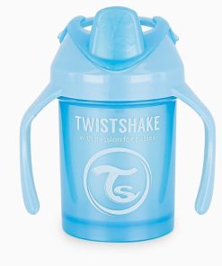 TWISTSHAKE – TASSE A BEC 230ML ANTIFUITES SANS BPA AVEC CAPUCHON 4M+ – Perle Bleu