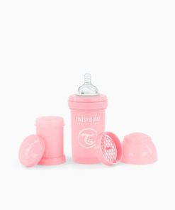 TWISTSHAKE – BIBERON ANTI COLIQUE 180ML DES LA NAISSANCE ROSE