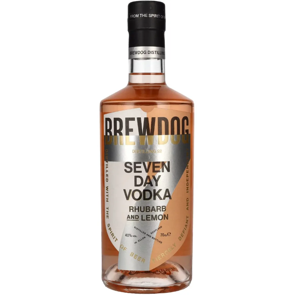 Brewdog Seven Day Vodka – Rhubarbe & Citron